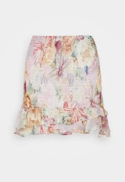 Guess Azura Smocked Skirt - Mini Skirt - Multicoloured -Guess Apparel ce6b85db391f4b0eb6423441782944b5