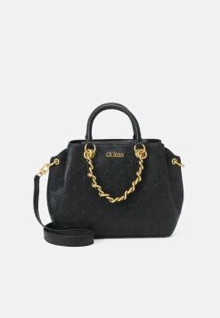 Guess GevaCompartment Satchel - Handbag - Black