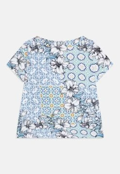 Guess Toddler - Print T-Shirt - Yellow/Blue Tiles -Guess Apparel cf4244f35c8e49ac888b8e7313514c63