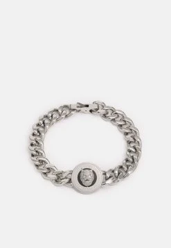 Guess Lion Coin Unisex - Bracelet - Silver-Coloured