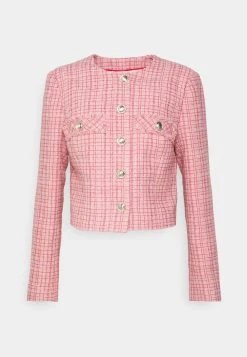 Guess Alara- Blazer - Vintage Blush Multi -Guess Apparel d1a4b335f19147f5807d976953c2387e