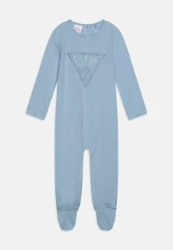 Guess Baby Interlock- Sleep Suit - Frosted Blue