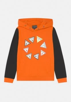 Guess Junior Hooded Active- Hoodie - Bitter Orange