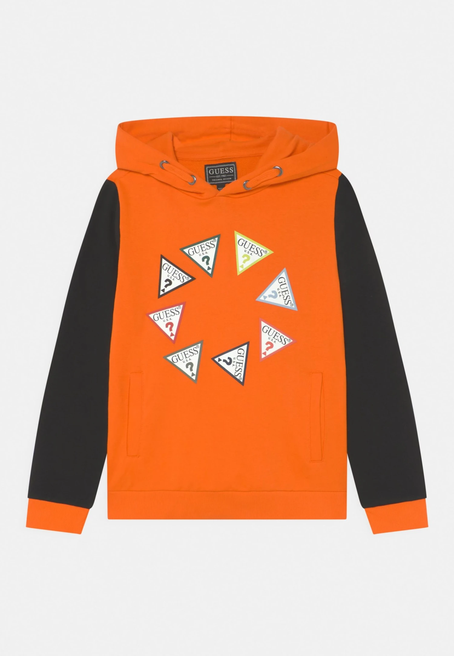 Guess Junior Hooded Active- Hoodie - Bitter Orange 3 Guess Junior Hooded Active- Hoodie - Bitter Orange