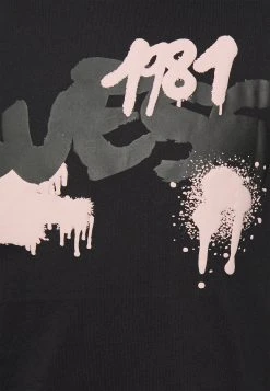 Guess Ss Bsc Graffiti Logo - Print T-Shirt - Jet Black -Guess Apparel d31739321766427eb1629be84c6591ed