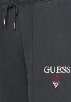 Go Washed Logo Joggers - Tracksuit Bottoms - Jet Black -Guess Apparel d42efd115a5546e091bd4884649ea237