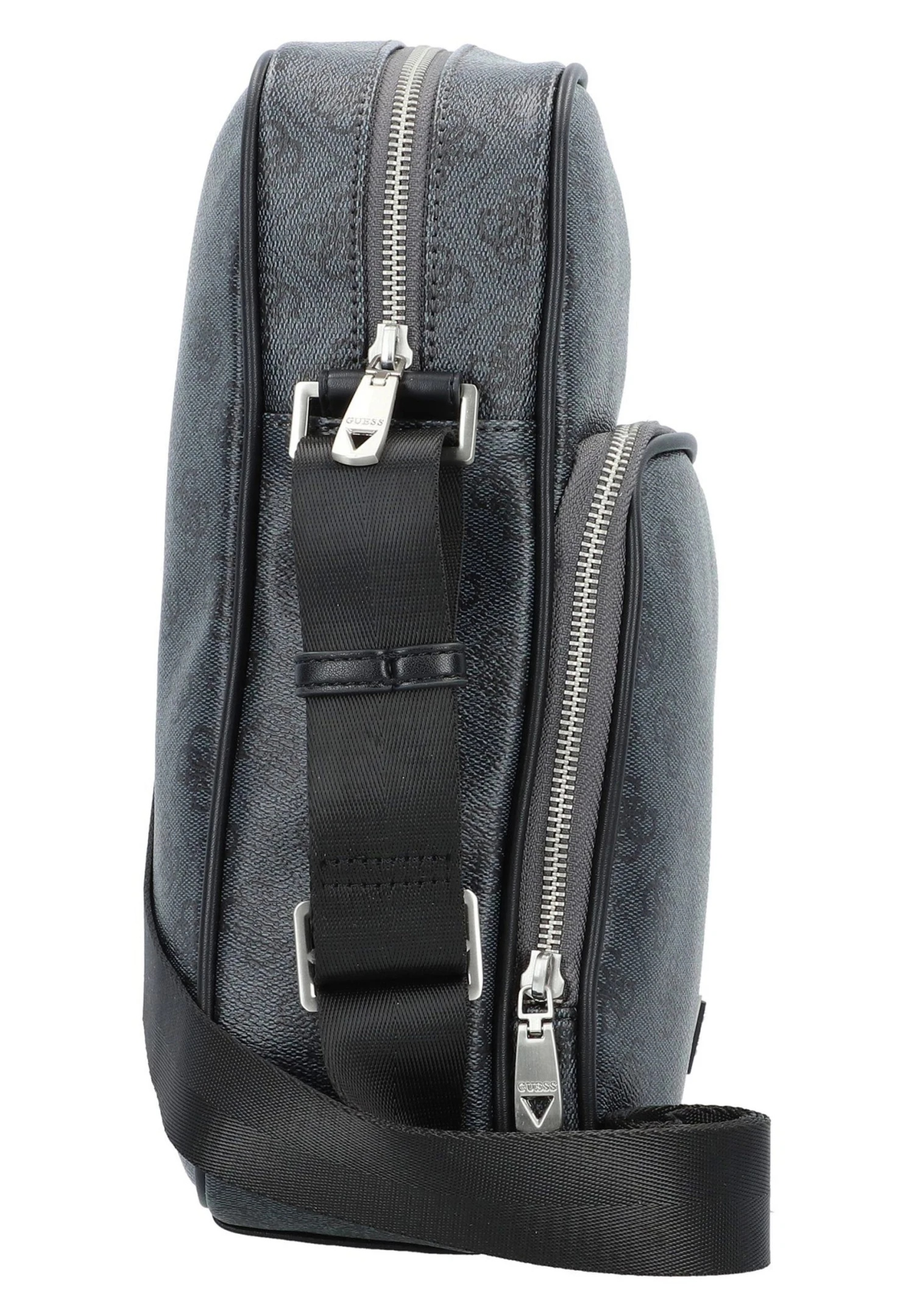 Guess Vezzola Smart Messenger - Across Body Bag - Black 6 Guess Vezzola Smart Messenger - Across Body Bag - Black - Image 4