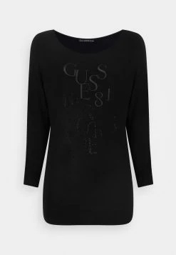 Guess Carole Bat Sleeve - Sweatshirt - Jet Black -Guess Apparel d6c59d82c95d451288fe8a2ca1786c1e