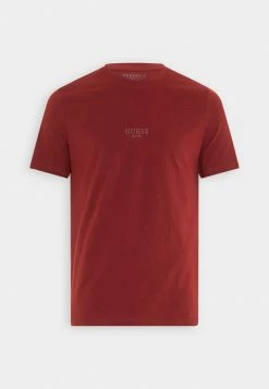 Guess Aidy Cn Ss - Basic T-Shirt - Dark Jam Red -Guess Apparel d6caa1458bd94533ab83547f42ef45c2