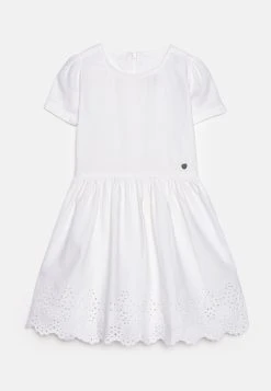 Guess Toddler Dye Dress - Cocktail Dress / Party Dress - Pure White