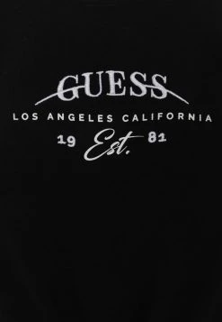 Guess Piercing Tee - Print T-Shirt - Jet Black -Guess Apparel db442b35bb26476295d3becba720838a