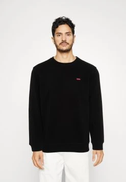 Guess Logo Patch - Sweatshirt - Jet Black