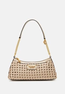 Guess Sicilia Shoulder Bag - Handbag - Champagne