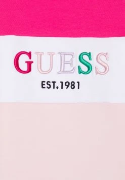 Guess Toddler Dress - Day Dress - White/Pink -Guess Apparel de1ee93194de42d6bffff53ecce9c757