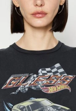 Go Hw Vintage Baby Tee - Print T-Shirt - Jet Black Multi -Guess Apparel de7f9cec01a74c81960c56d1be2606a5