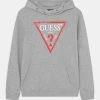 Guess Junior Hooded Core - Sweatshirt - Light Heather Grey -Guess Apparel dea484a35b7645278a4543db41e9a8b1