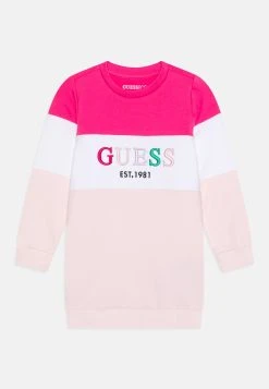 Guess Toddler Dress - Day Dress - White/Pink
