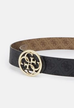 Guess Naya Pant - Belt - Latte/Coal -Guess Apparel dfdd04243ec2448a8b0afde74b74c7db