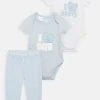 Guess Newborn Unisex2Pack Set- Baby Gifts - Frosted Blue -Guess Apparel e17b15ce98a54a38a37b7acfa70d32ff