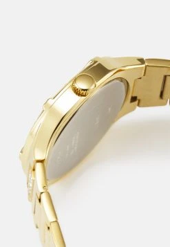 Guess Duke - Chronograph Watch - Gold Tone/Black Glitz -Guess Apparel e2452a75249d465a9404ae47fe77cc05