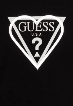 Guess Junior - Long Sleeved Top - Jet Black -Guess Apparel e31dd3cdee1648bba23ed0681b4640f3