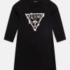 Guess Junior Core Sleeves Dress - Jersey Dress - Jet Black -Guess Apparel e3e1f24d2d394540b6f5ab4e31d16a5b