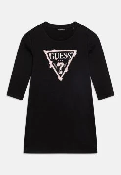 Guess Junior Core Sleeves Dress - Jersey Dress - Jet Black