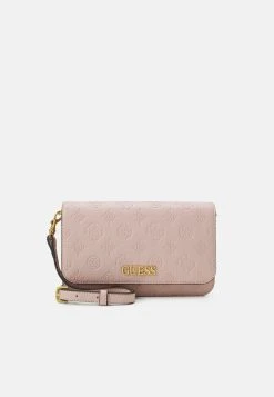 Guess Geva Crossbody Flap Organizer - Wallet - Rose Logo