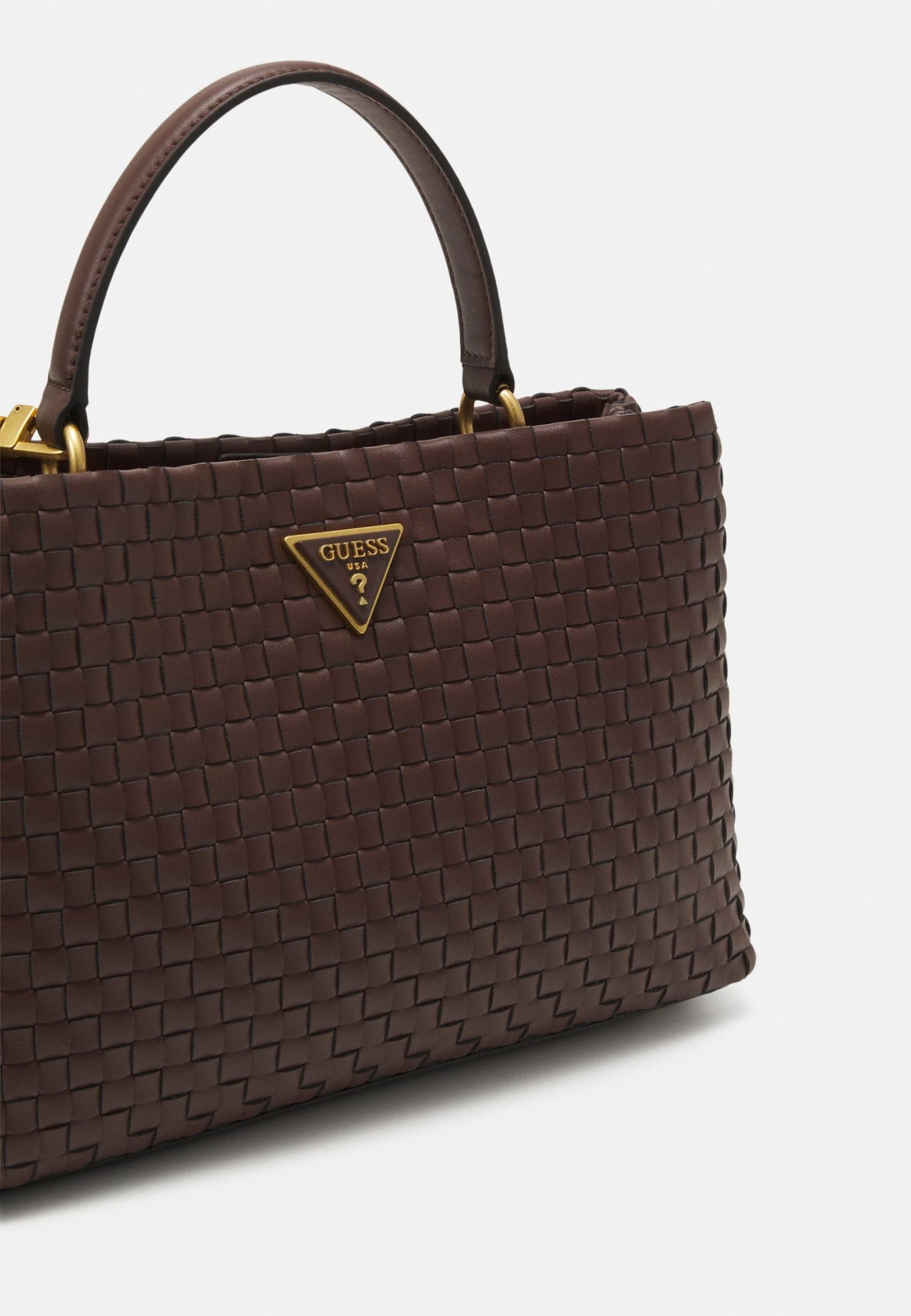 Guess Lisbet Compartment Satchel - Across Body Bag - Mahogany 6 Guess Lisbet Compartment Satchel - Across Body Bag - Mahogany - Image 4