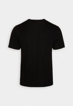 Guess Pride Wave Logo Tee - Print T-Shirt - Jet Black -Guess Apparel e567c6a1cc89424ebc81857192a699a5