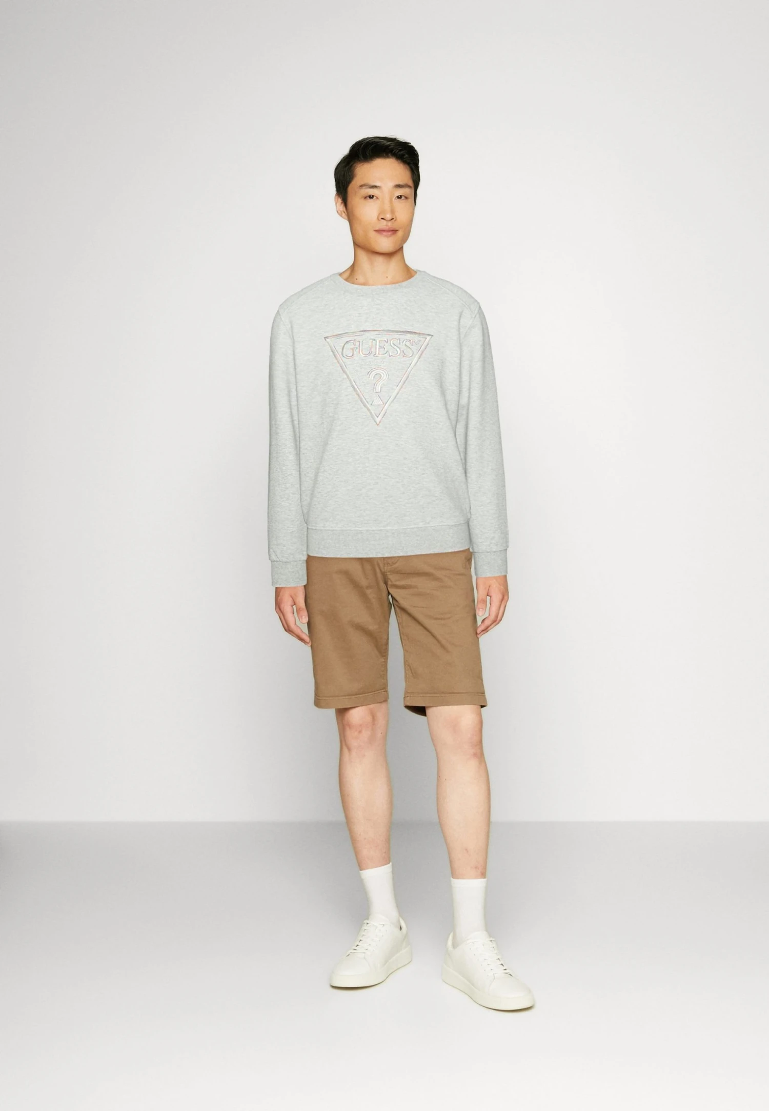 Guess Sweatshirt - Dusty Grey Heather 4 Guess Sweatshirt - Dusty Grey Heather - Image 2