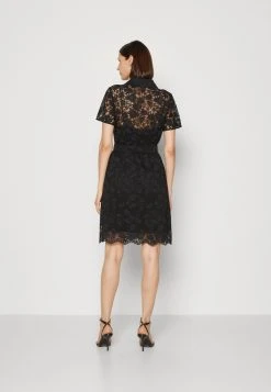 Guess Brunella Belted Dress - Cocktail Dress / Party Dress - Jet Black -Guess Apparel e706294970a04599a6dfe44f40fdfe6a