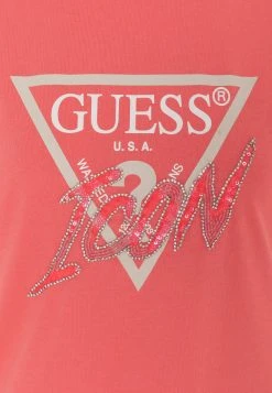 Guess Icon Tee - Print T-Shirt 12 Guess Icon Tee - Print T-Shirt -Guess Apparel e7b75735eec94207996152f85a4f6da3