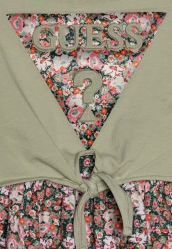 Guess Toddler Dress - Jersey Dress - Light Matcha -Guess Apparel e944d81e73514a33bc771f684e60ce59