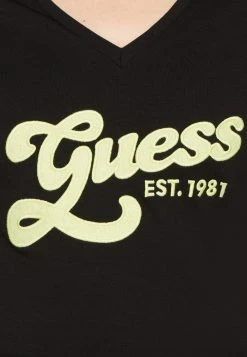Guess Logo Tee - Print T-Shirt - Jet Black -Guess Apparel ed48333c66c845f086cc658ea1970adb