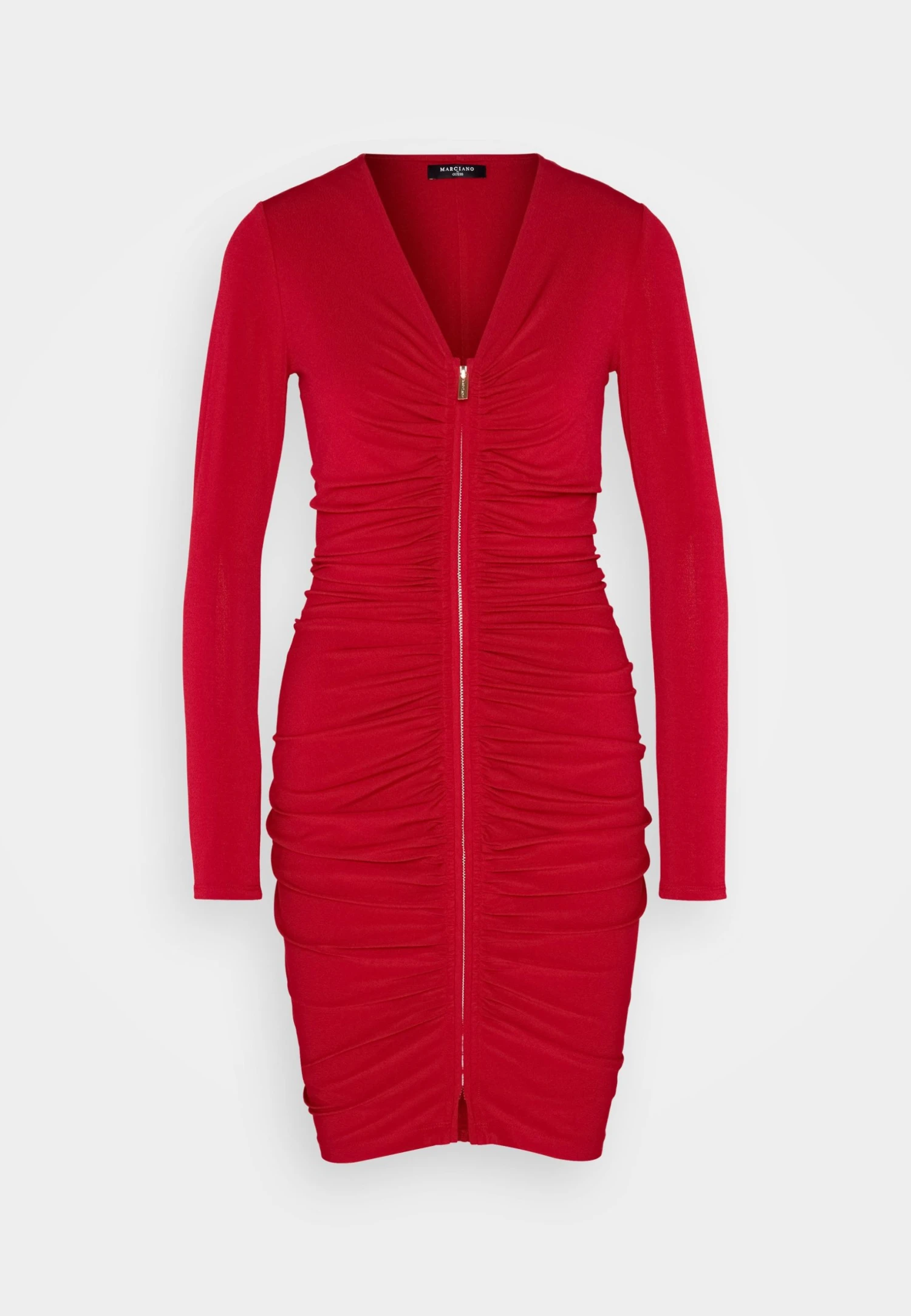 Lindsay Dress - Cocktail Dress / Party Dress - Deep Scarlet 7 Lindsay Dress - Cocktail Dress / Party Dress - Deep Scarlet - Image 5