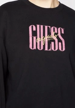 Crewneck - Sweatshirt - Jet Black -Guess Apparel ee638b89273846ed9bf2013e1232791e