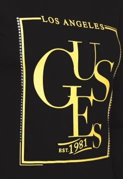 Guess Logo Tee - Long Sleeved Top - Black -Guess Apparel efbad27526004b439fd9d69279960370