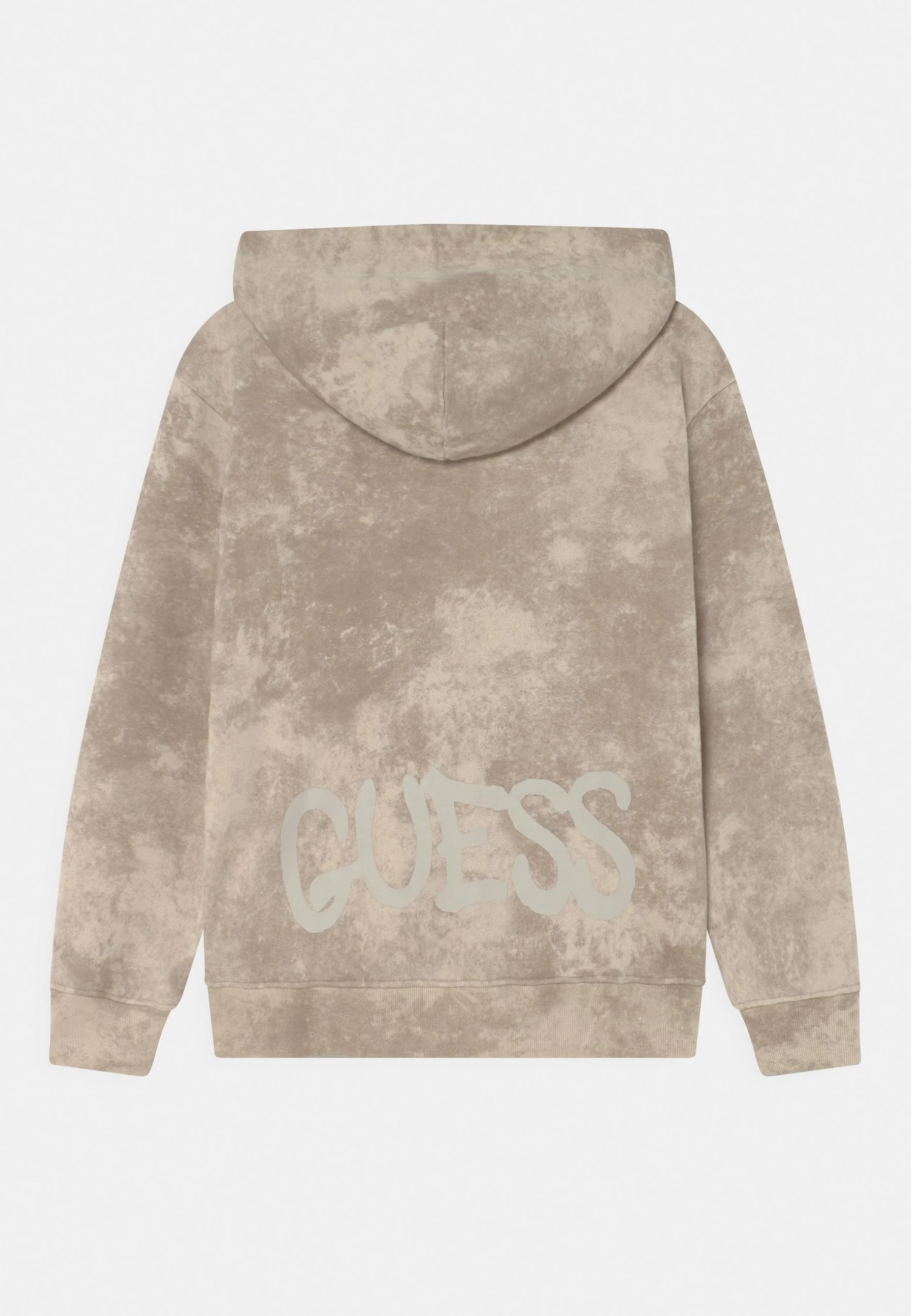 Guess Junior Banksy Os Leon Washed Bunny- Hoodie - Impact Grey 4 Guess Junior Banksy Os Leon Washed Bunny- Hoodie - Impact Grey - Image 2