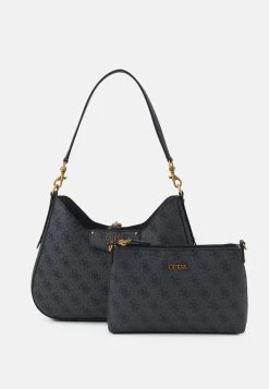 Guess Brenton Hobo - Handbag - Coal Logo 11 Guess Brenton Hobo - Handbag - Coal Logo -Guess Apparel f17c3e3b98d641a0b6307c7d8ce4a8c3