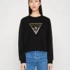 Guess Triangle - Sweatshirt - Jet Black -Guess Apparel f1893111b70a45b88e4a2ef2546d4cf8