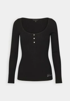 Guess Karlee Henley - Long Sleeved Top -Guess Apparel f3012a3a2cff4692bcd49815fb42d320