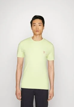 Guess Cn Ss Core Str - Basic T-Shirt - Vintage Lime