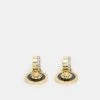Guess Daktari - Earrings - Yellow Gold-Coloured/Black -Guess Apparel f5233d9f84b54ccc80c3be7752a15be0