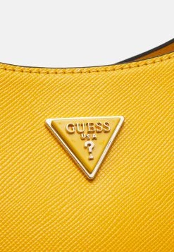Guess Alexie Top Zip Set - Handbag - Mustard -Guess Apparel f633a76d423b4dcbb50d991733e772e6