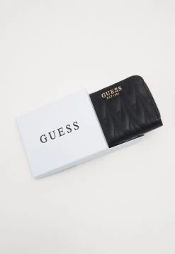 Guess Regillaslg Small Zip Around - Wallet - Black -Guess Apparel f7af56a93dd342a2a0cdf10c6324e209