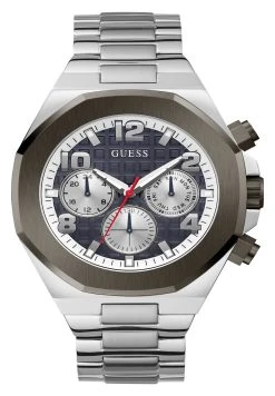 Guess Empire - Chronograph Watch - Silver-Coloured