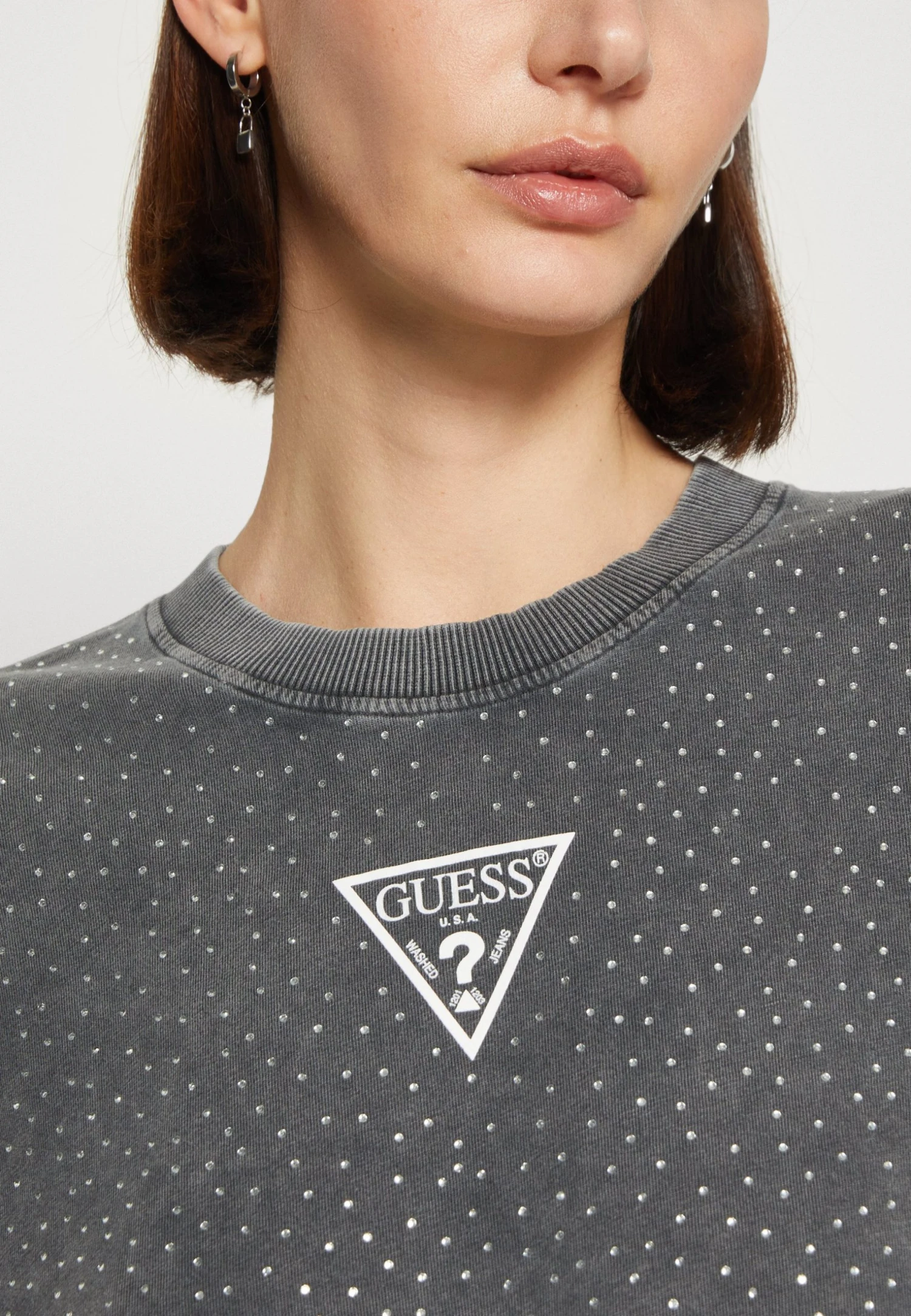 Guess Stars Tee - Print T-Shirt - Acid Jet Black 8 Guess Stars Tee - Print T-Shirt - Acid Jet Black - Image 6