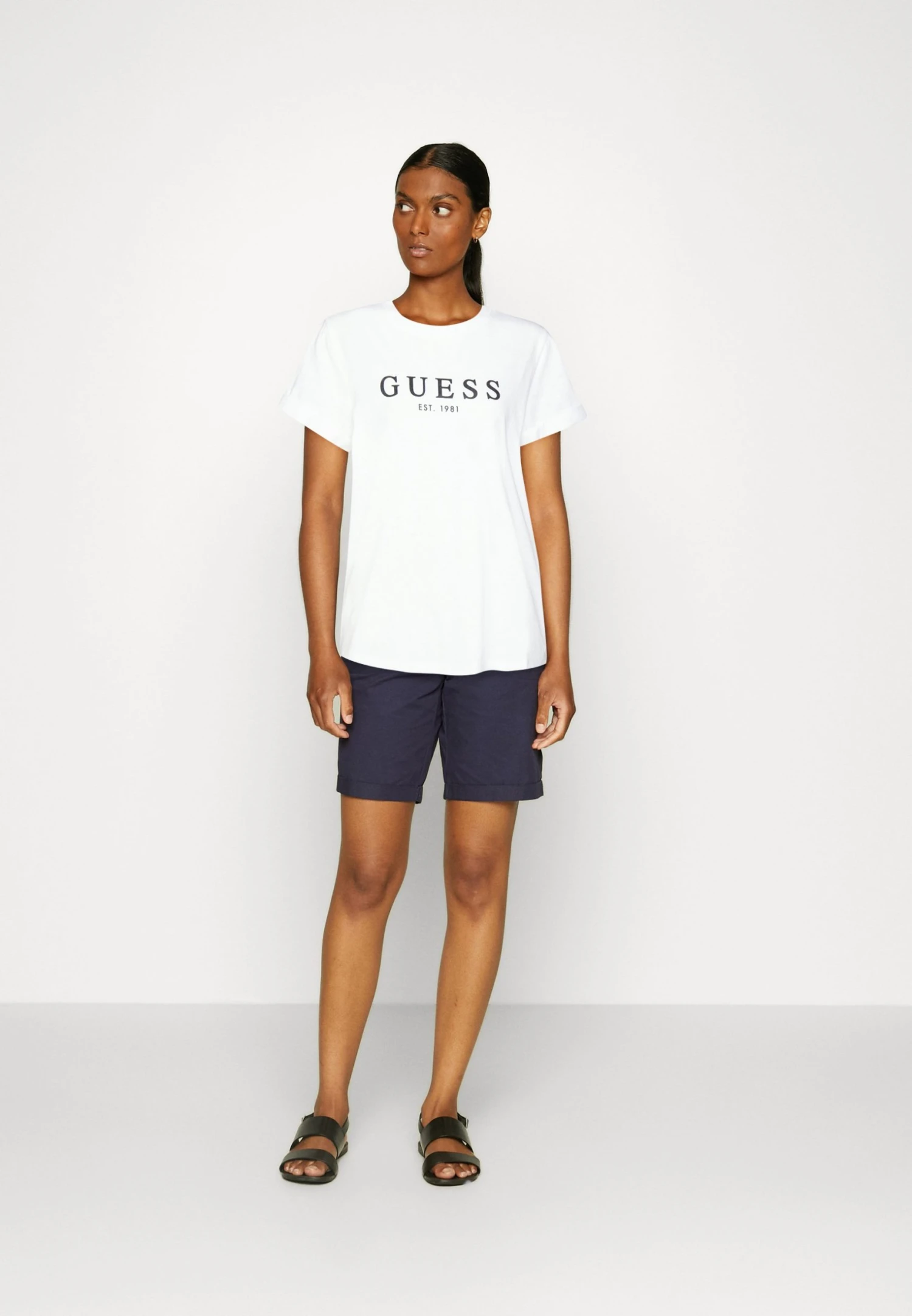 Guess Roll Cuff - Print T-Shirt 4 Guess Roll Cuff - Print T-Shirt - Image 2