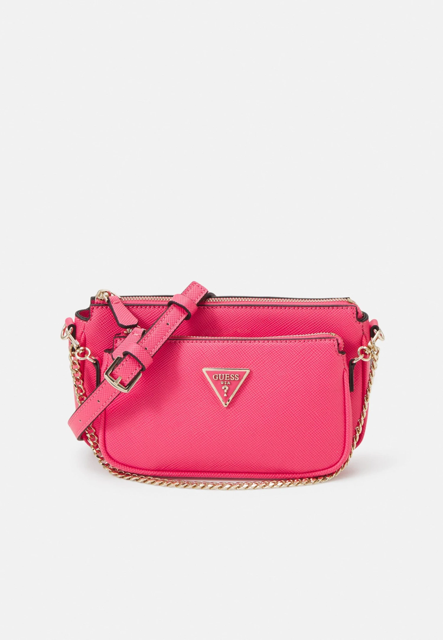 Guess Noelle Pouch Crossbody - Handbag - Magenta 3 Guess Noelle Pouch Crossbody - Handbag - Magenta